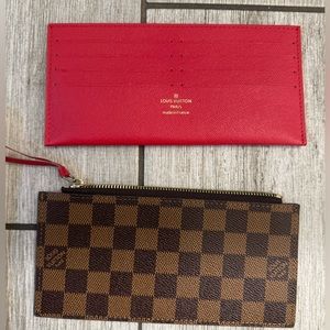 UA LV card holder and wallet